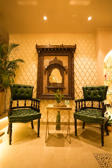 KNK Awadh Salon, Lucknow — commercial salon interior by SD Interiors